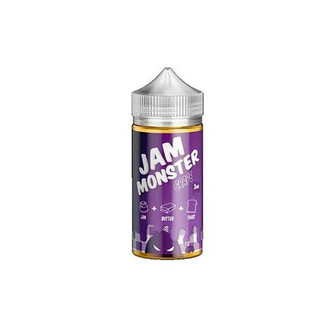 Grape - Jam Monster Liquid - 100mL Vape Juice