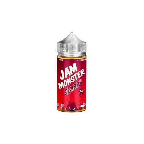 PB Strawberry - Jam Monster Liquid - 100mL Vape Juice