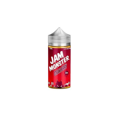 Strawberry - Jam Monster Liquid - 100mL Vape Juice