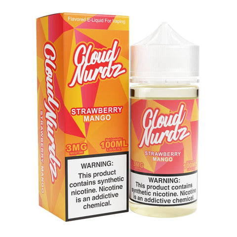 Strawberry Mango - Cloud Nurdz Collection - 100ml Vape Juice