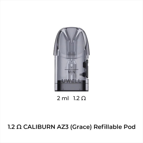 Uwell Caliburn AZ3 (Grace) Pod 1.2ohm (4/pack)