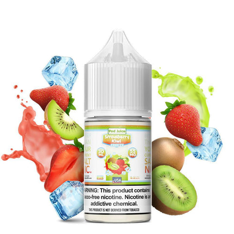 Strawberry Kiwi Freeze - Pod Juice - 30ml Salt Nic