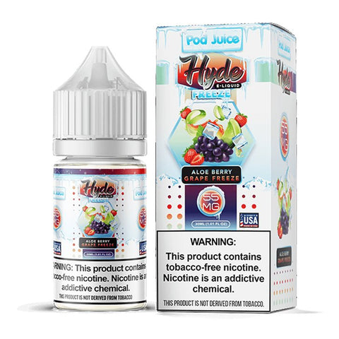 Aloe Berry Grape Freeze - Pod Juice X Hyde Salt - 30ml Salt Nic