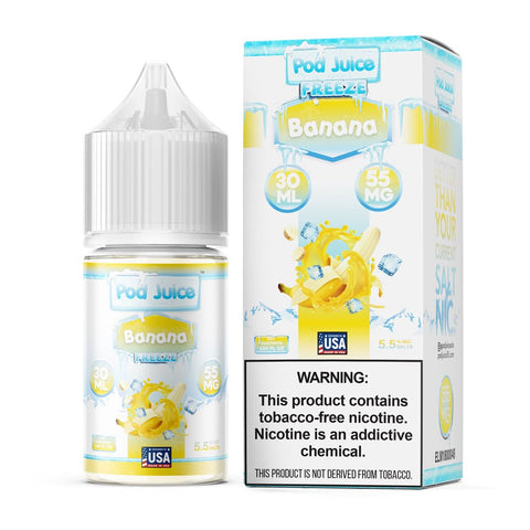 Banana Freeze - Pod Juice - 30ml Salt Nic