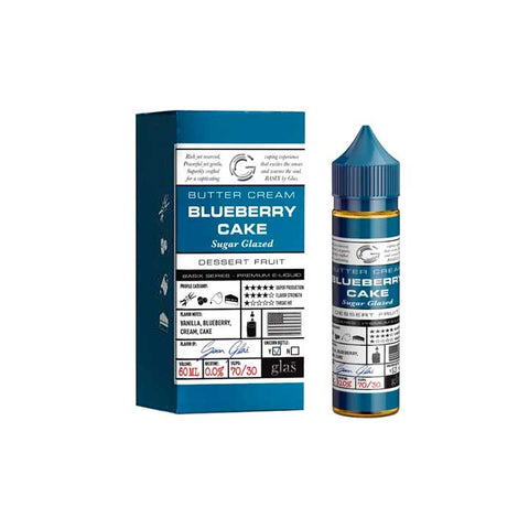 Blue Cake - Glas Basix - 60mL Vape Juice