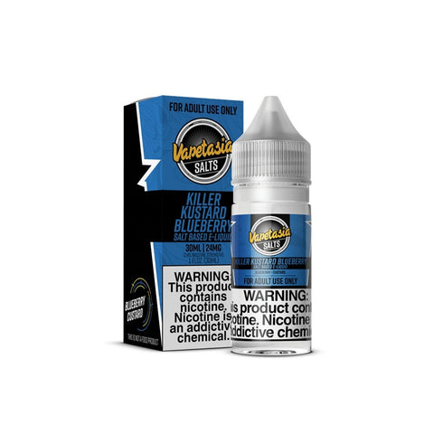 Blueberry Killer Kustard - Vapetasia SALT - 30mL Salt Nic