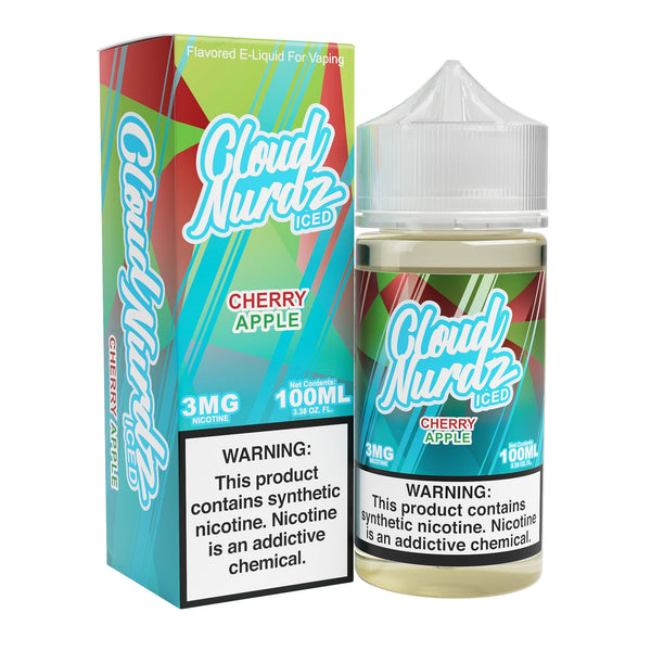 Cherry Apple ICED - Cloud Nurdz Collection - 100ml Vape Juice