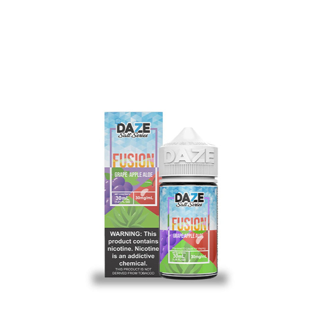 Grape Apple Aloe ICED - 7 Daze Fusion SALT Series - 30mL Salt Nic