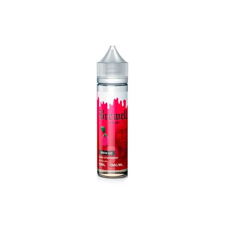 Hard Strawberry - Brewell - 60ml Vape Juice