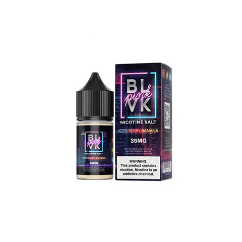 Iced Berry Banana - BLVK Unicorn Pink Salt - 30mL Salt Nic