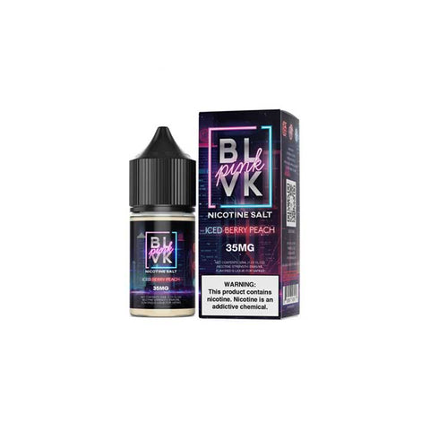 Iced Berry Peach - BLVK Unicorn Pink Salt - 30mL Salt Nic