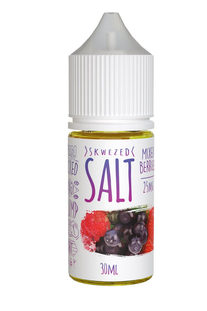 Mixed Berries - SKWEZED SALT - 30mL Salt Nic