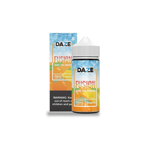 Orange Yuzu Tangerine ICE - 7 Daze Fusion ICE Series - 100mL Vape Juice