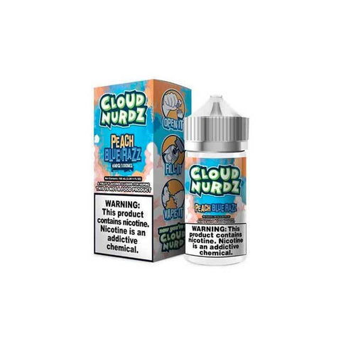 Peach Blue Razz - Cloud Nurdz Collection - 100ml Vape Juice