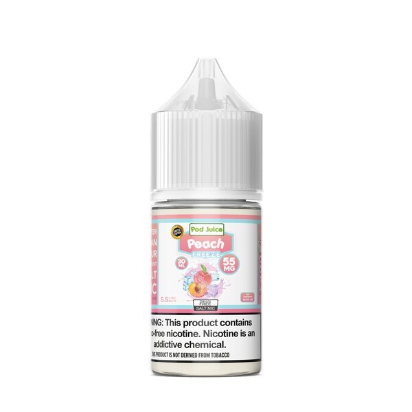 Peach Freeze - Pod Juice - 30ml Salt Nic
