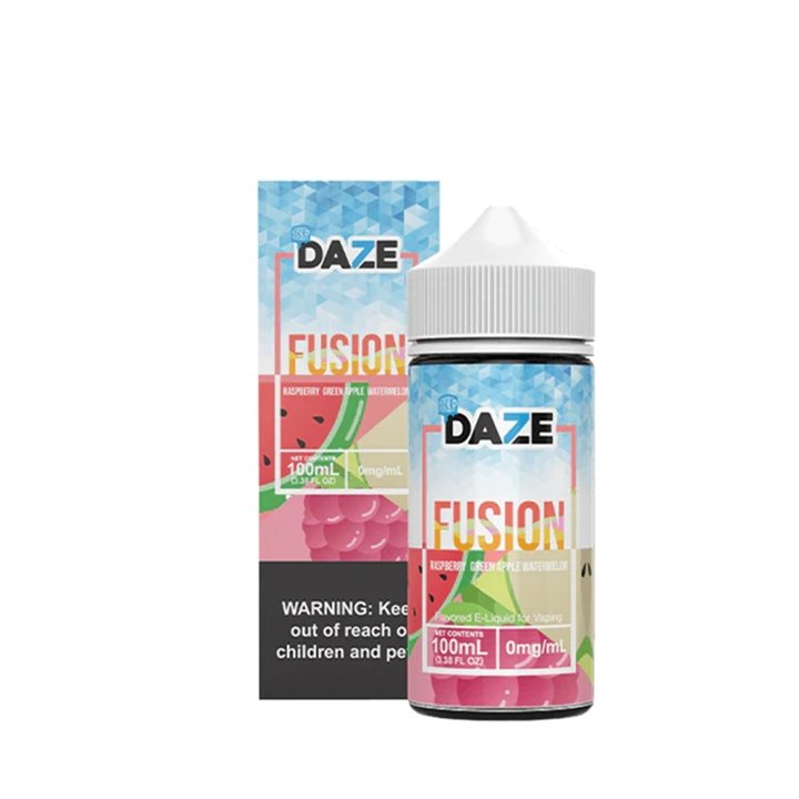 Raspberry Green Apple Watermelon ICE - 7 Daze Fusion ICE Series - 100mL Vape Juice