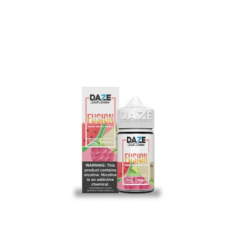 Raspberry Green Apple Watermelon ICED - 7 Daze Fusion ICED SALT Series - 30mL Salt Nic