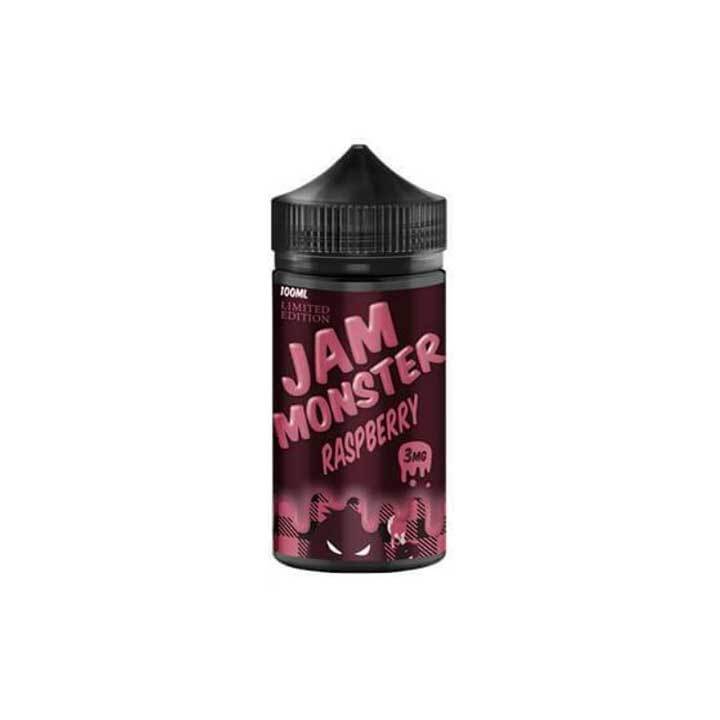 Raspberry - Jam Monster Liquid - 100mL Vape Juice