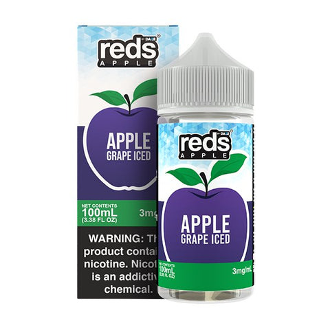 Reds Grape ICED - 7 Daze Reds Series - 100mL Vape Juice