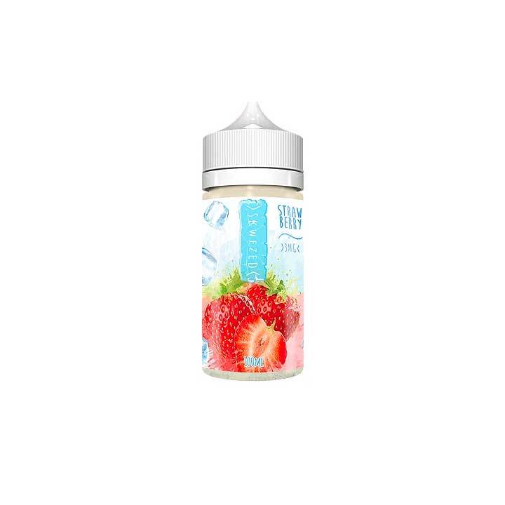 Strawberry ICE - SKWEZED ICE E-Liquid - 100mL Vape Juice