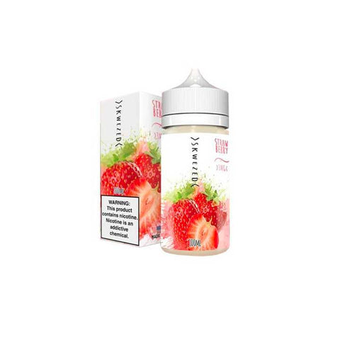 Strawberry - SKWEZED E-Liquid - 100mL Vape Juice
