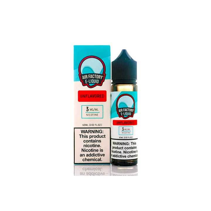 Unflavored - Air Factory - 60mL Vape Juice