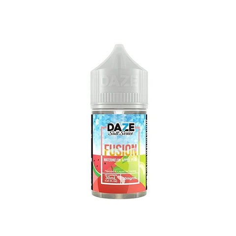 Watermelon Apple Pear ICED - 7 Daze Fusion SALT Series - 30mL Salt Nic