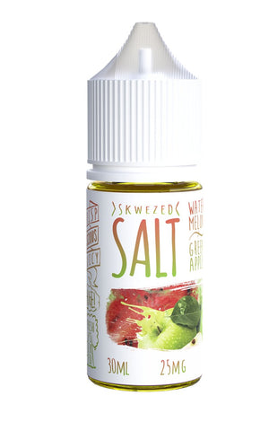 Watermelon Green Apple - SKWEZED SALT - 30mL Salt Nic