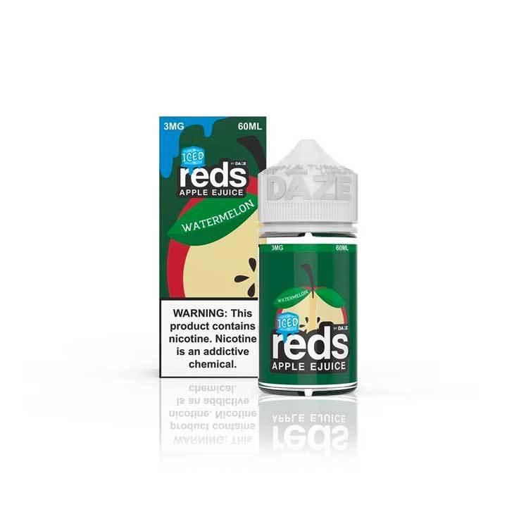 Watermelon ICED Reds Apple eJuice - 7 Daze - 60mL Vape Juice