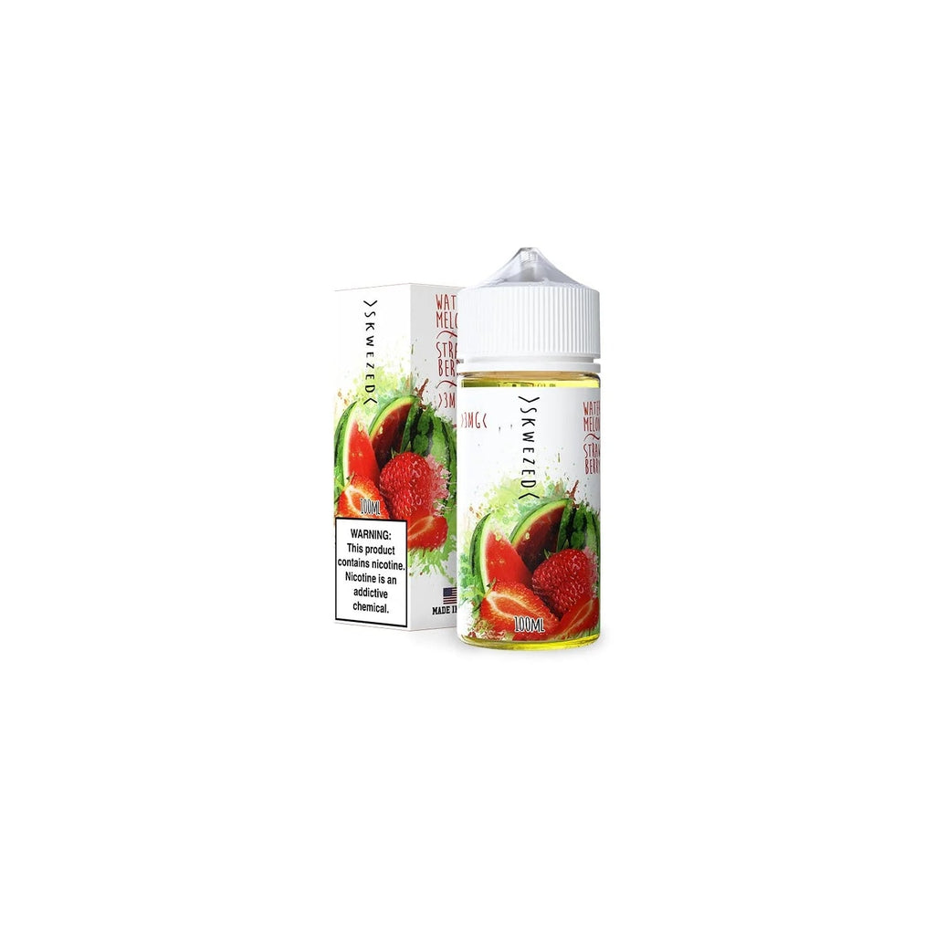 Watermelon Strawberry - SKWEZED E-Liquid - 100mL Vape Juice