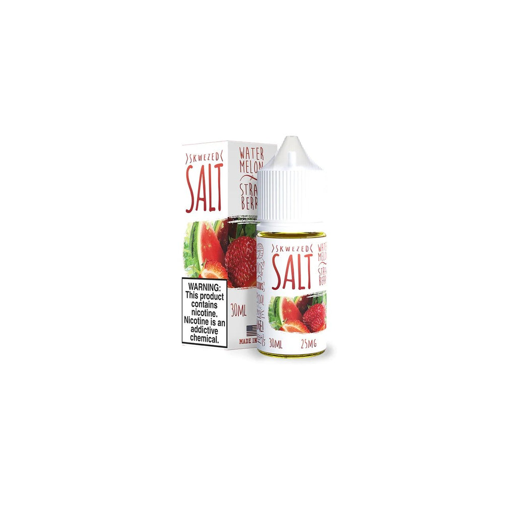 Watermelon Strawberry - SKWEZED SALT - 30mL Salt Nic